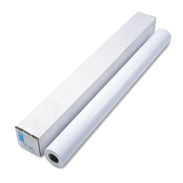 HP Designjet Large Format Paper For Inkjet Prints, 7 Mil, 42" X 100 Ft, Gloss White freeshipping - TVN Wholesale